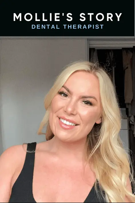 Smiling picture of our Dental Therapist Mollie