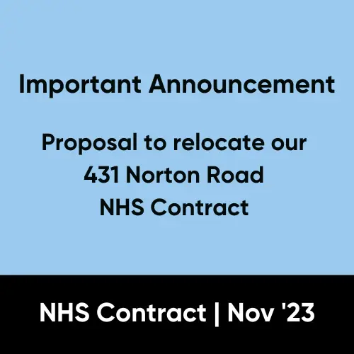 Proposal to relocate ourNHS contract