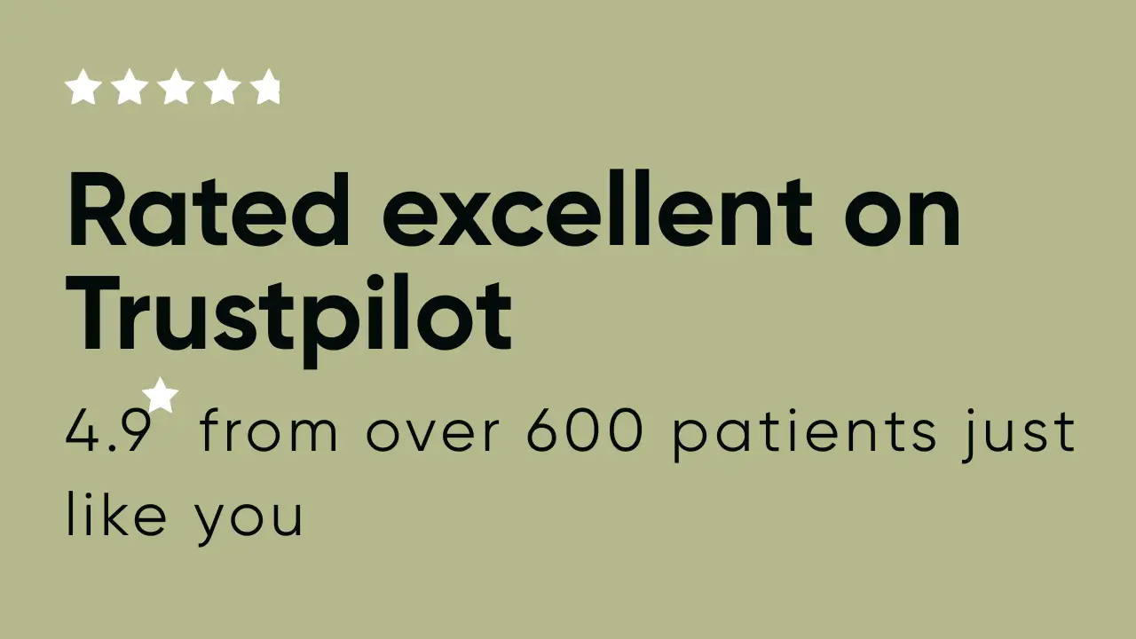 Badge stating that we have an excellent customer rating on Trustpilot